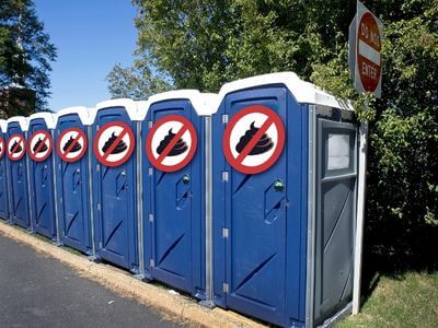 Professional local porta potty rental services in California
